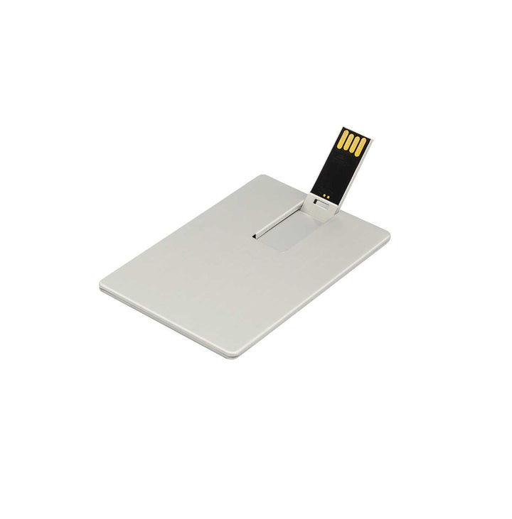 Aluminum Card Size USB Flash Drives, Blank - Just Adore