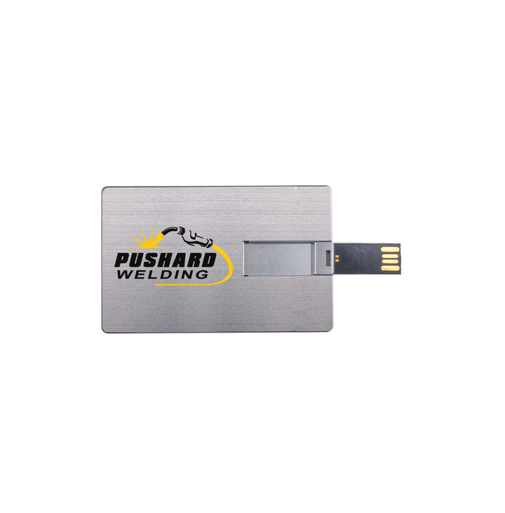 Aluminum Card Size USB Flash Drives, Blank - Just Adore