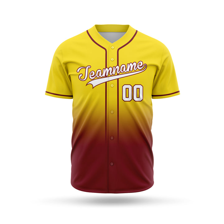 Baseball Team jerseys Customized, MOQ - 9 Pcs - Just Adore