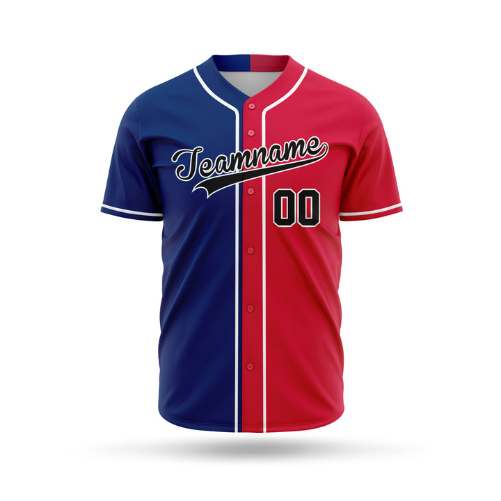 Full Printed Sublimation baseball team Jersey, MOQ - 9 Pcs - Just Adore