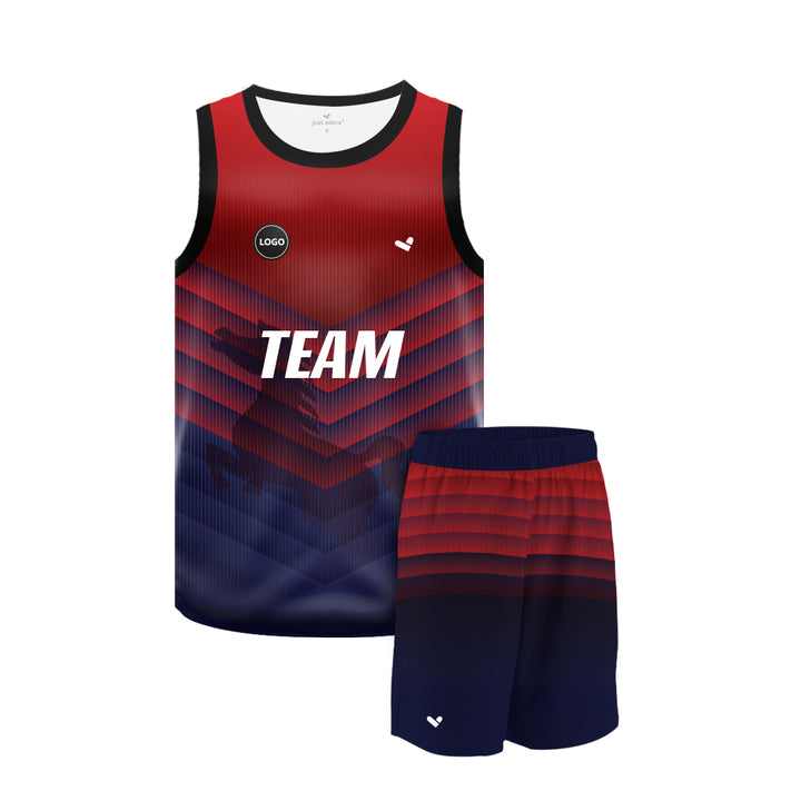 Digital Printed Basketball Jersey and shorts bulk, MOQ 6 Pcs - Just Adore