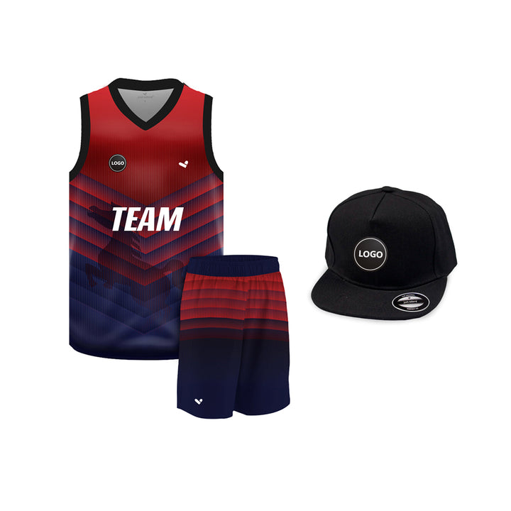 Digital Printed Basketball Jersey and shorts bulk, MOQ 6 Pcs - Just Adore