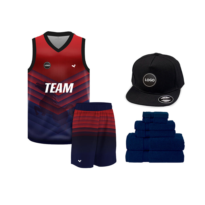 Digital Printed Basketball Jersey and shorts bulk, MOQ 6 Pcs - Just Adore