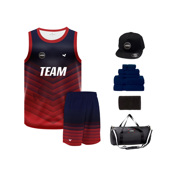 Digital Printed Basketball Jersey and shorts bulk, MOQ 6 Pcs - Just Adore