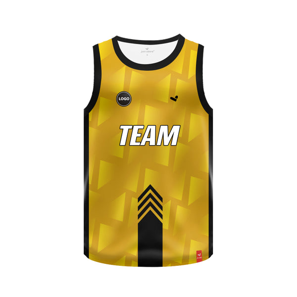 Basketball Sleeveless custom design sports tshirts, MOQ 6 Pcs - Just Adore