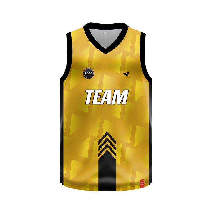 Basketball Sleeveless custom design sports tshirts, MOQ 6 Pcs - Just Adore