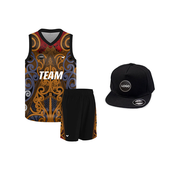 Multicolor sublimation Basketball Team Jersey and shorts, MOQ 6 Pcs - Just Adore