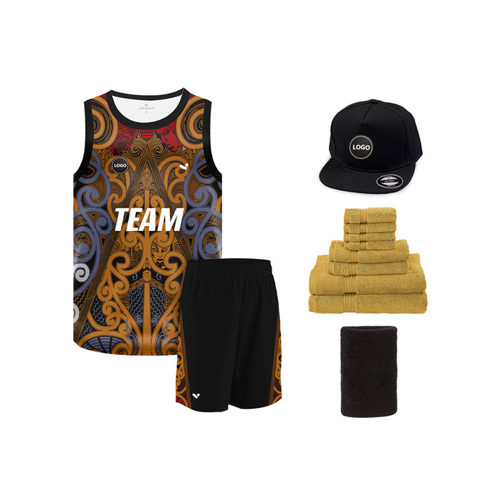 Multicolor sublimation Basketball Team Jersey and shorts, MOQ 6 Pcs - Just Adore