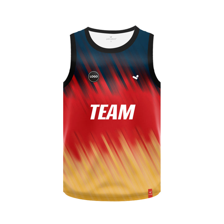 Sublimation Printed Basketball Team Uniform Jersey MOQ 6 Pcs - Just Adore