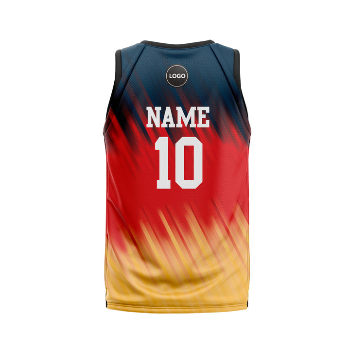 Sublimation Printed Basketball Team Uniform Jersey MOQ 6 Pcs - Just Adore