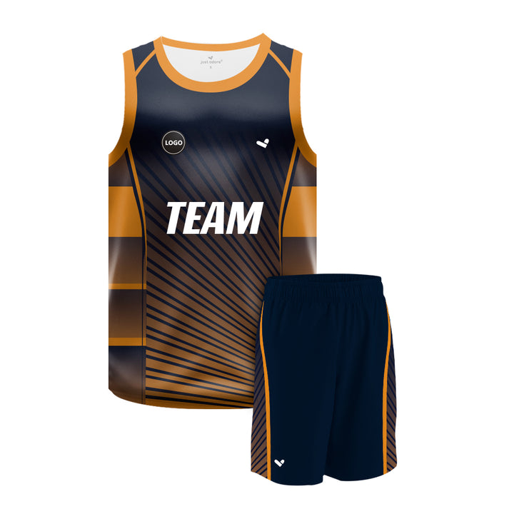 Customized Basketball team jersey and Shorts MOQ 6 Pcs - Just Adore