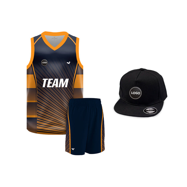 Customized Basketball team jersey and Shorts MOQ 6 Pcs - Just Adore