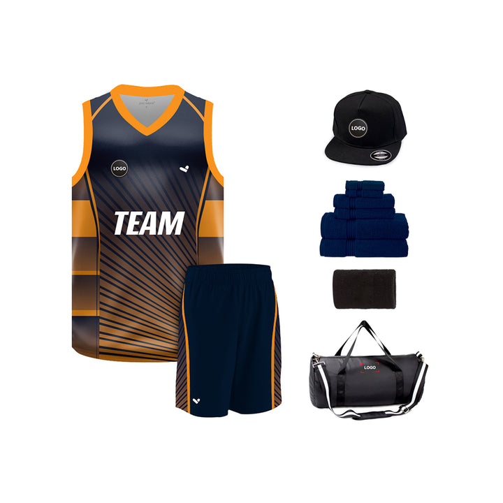 Customized Basketball team jersey and Shorts MOQ 6 Pcs - Just Adore