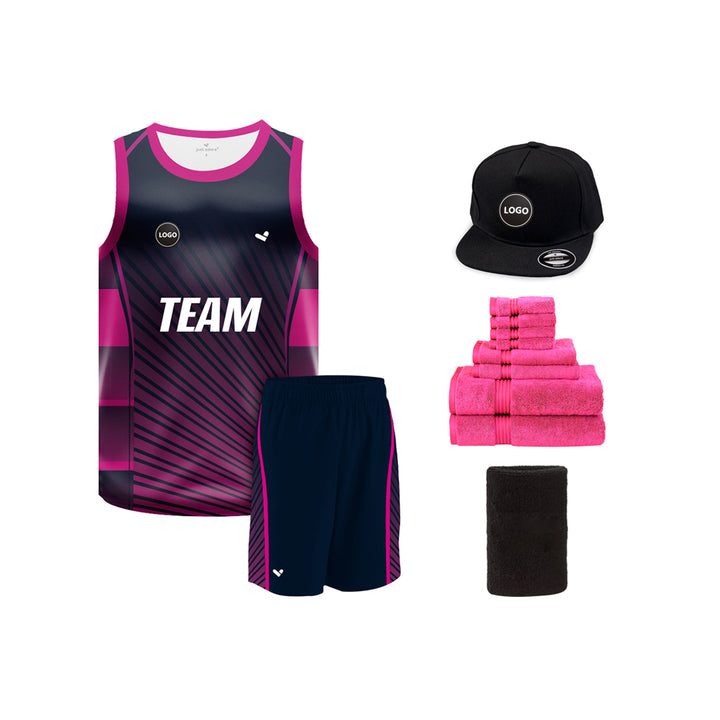 Customized Basketball team jersey and Shorts MOQ 6 Pcs - Just Adore