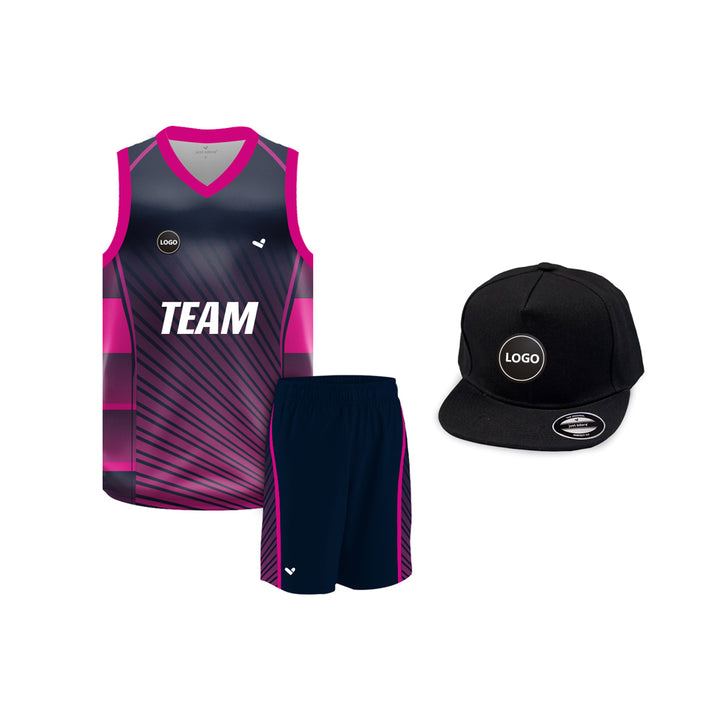 Customized Basketball team jersey and Shorts MOQ 6 Pcs - Just Adore