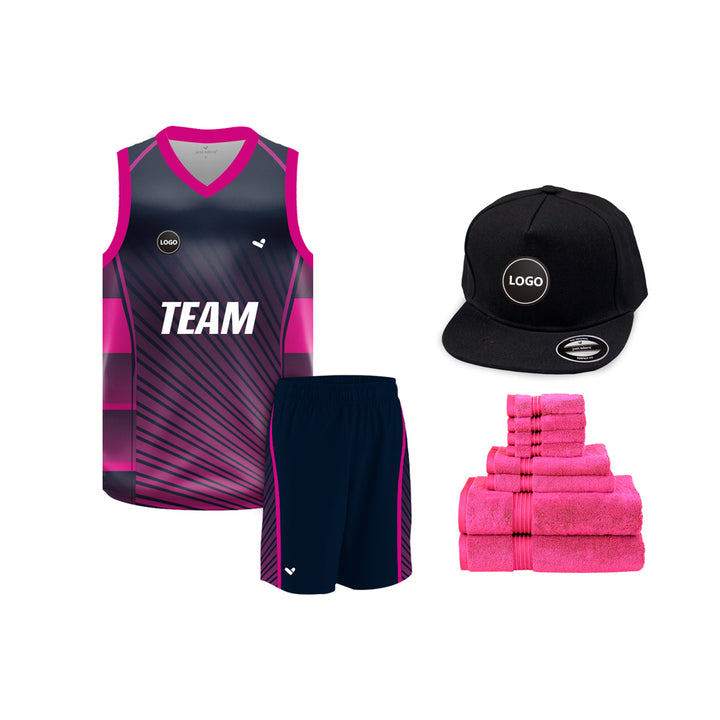 Customized Basketball team jersey and Shorts MOQ 6 Pcs - Just Adore