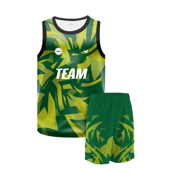 Wholesale Sublimation printed basketball uniform jersey and Shorts, MOQ 6 Pcs - Just Adore