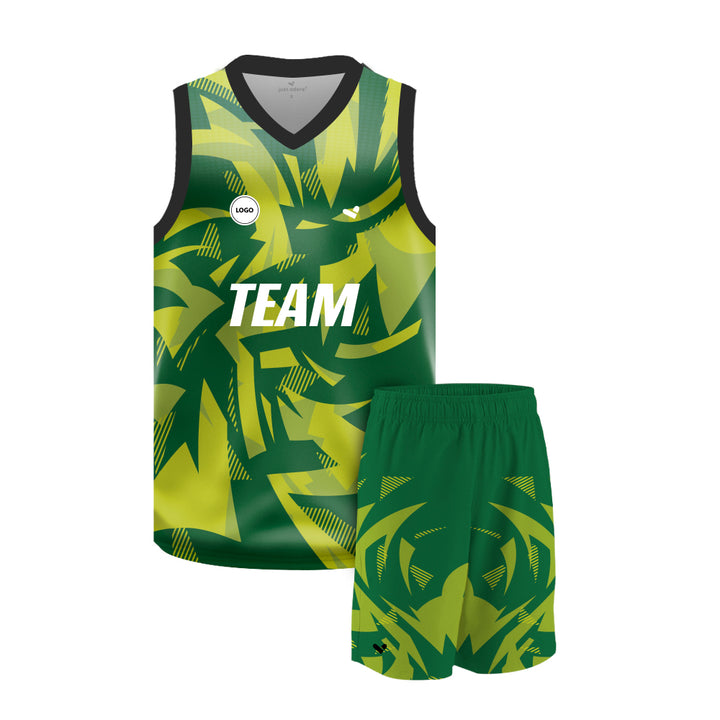 Wholesale Sublimation printed basketball uniform jersey and Shorts, MOQ 6 Pcs - Just Adore