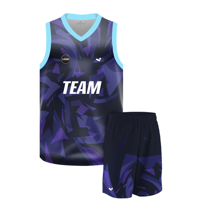 Wholesale Sublimation printed basketball uniform jersey and Shorts, MOQ 6 Pcs - Just Adore