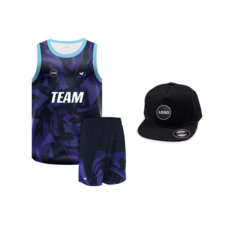 Wholesale Sublimation printed basketball uniform jersey and Shorts, MOQ 6 Pcs - Just Adore