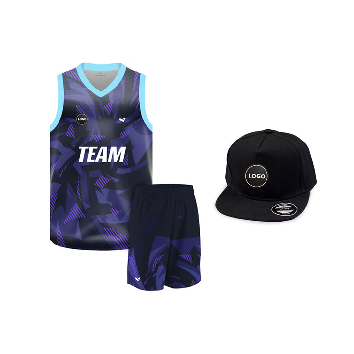 Wholesale Sublimation printed basketball uniform jersey and Shorts, MOQ 6 Pcs - Just Adore