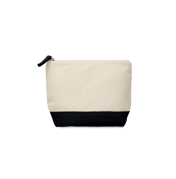 Cotton Canvas Zipper Pouch, Blank - Just Adore