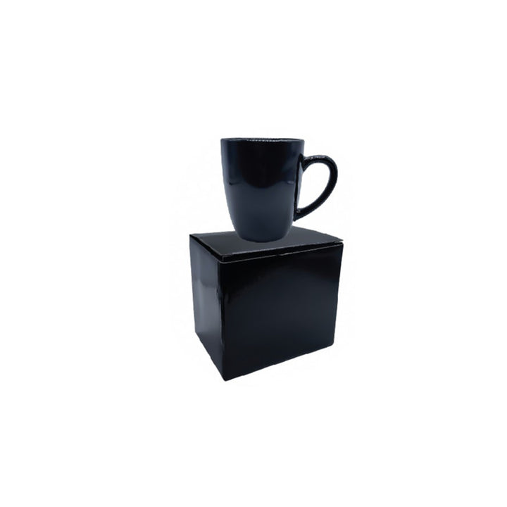 U Shaped Ceramic Mug, 12 oz, Blank - Just Adore