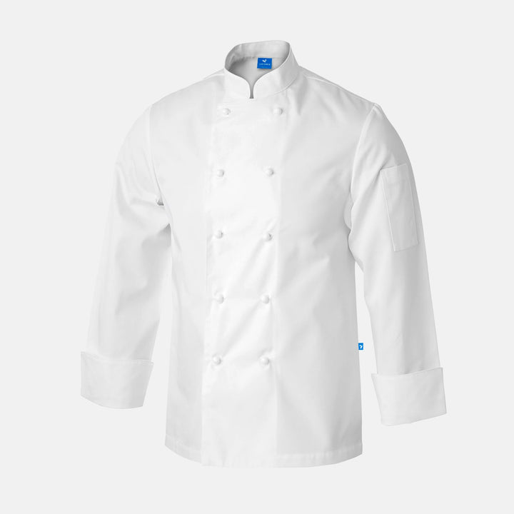 Chef Jacket - JA AirCoolPro Vent, Moisture Wicking, White, Unisex - Just Adore