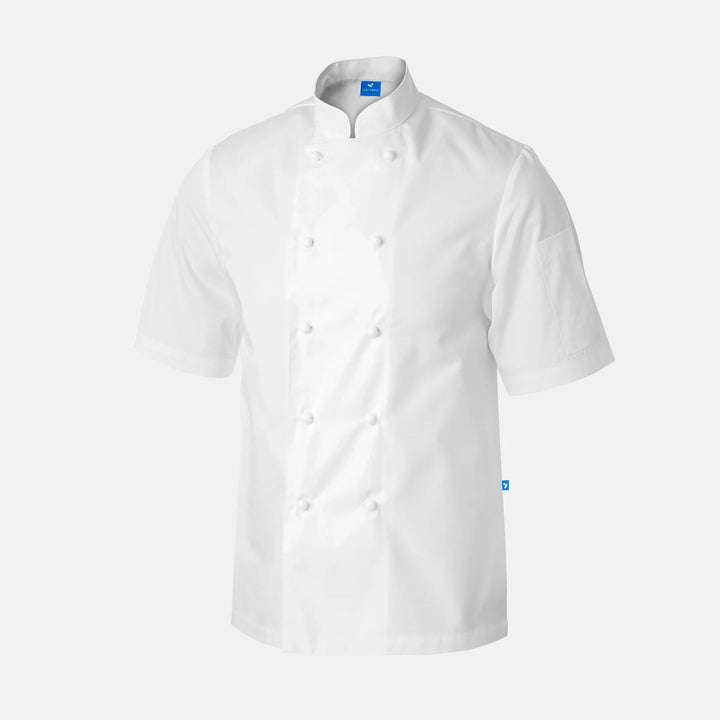 Chef Jacket - JA AirCoolPro Vent, Moisture Wicking, White, Unisex - Just Adore