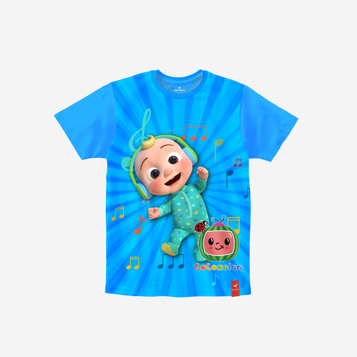 Cocomelon Sublimation Printed Kids Tshirt - Just Adore