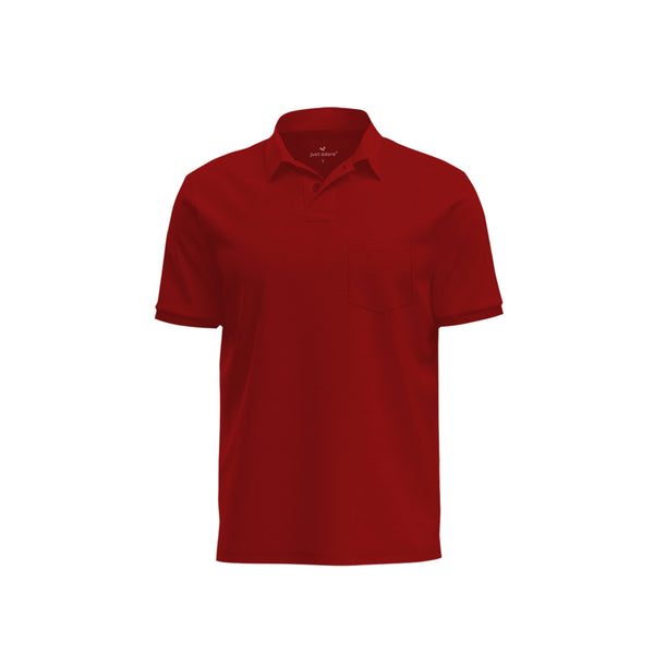 Cotton Polo Tshirts with pocket - Unisex, Blank