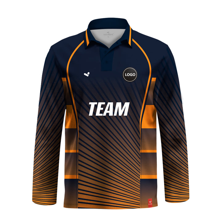 Best cricket jersey designs full sleeve, MOQ 11 Pcs - Just Adore