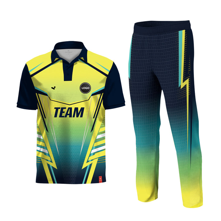 Cricket Uniform Set - Digital Printed Jersey & Pant, MOQ - 11 Sets - Just Adore