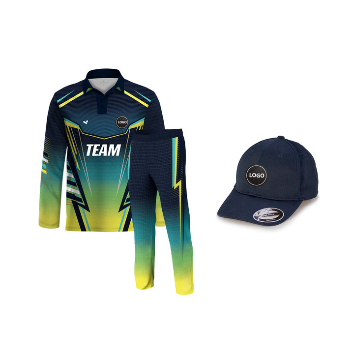 Cricket Uniform Set - Digital Printed Jersey & Pant, MOQ - 11 Sets - Just Adore