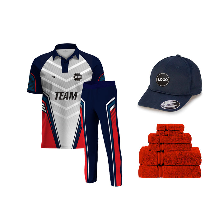 Cricket Team Uniform Set - Full Sublimation, MOQ - 11 Sets - Just Adore