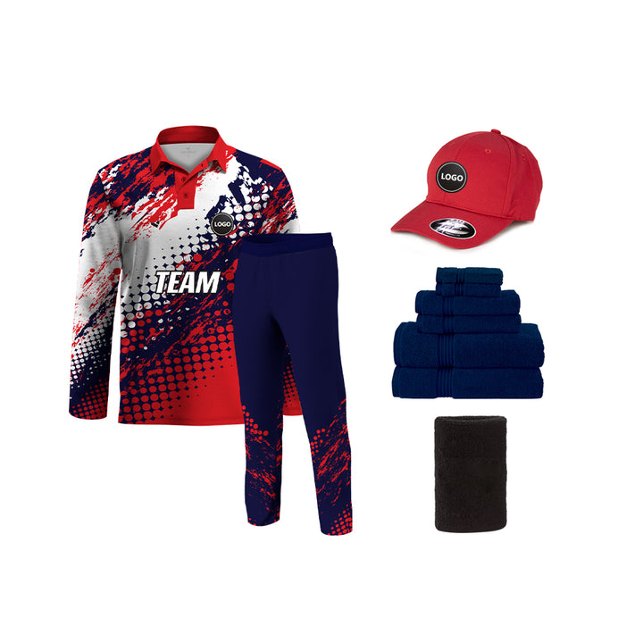 Full Printed cricket Uniform Set, MOQ - 11 Sets - Just Adore