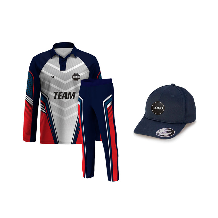 Cricket Team Uniform Set - Full Sublimation, MOQ - 11 Sets - Just Adore