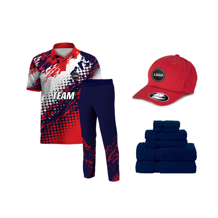 Full Printed cricket Uniform Set, MOQ - 11 Sets - Just Adore