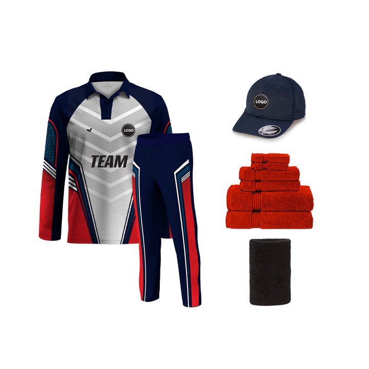 Cricket Team Uniform Set - Full Sublimation, MOQ - 11 Sets - Just Adore