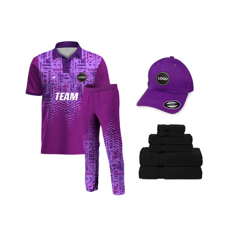 Cricket team Uniform - Full Sublimation Printed, MOQ - 11 Sets - Just Adore