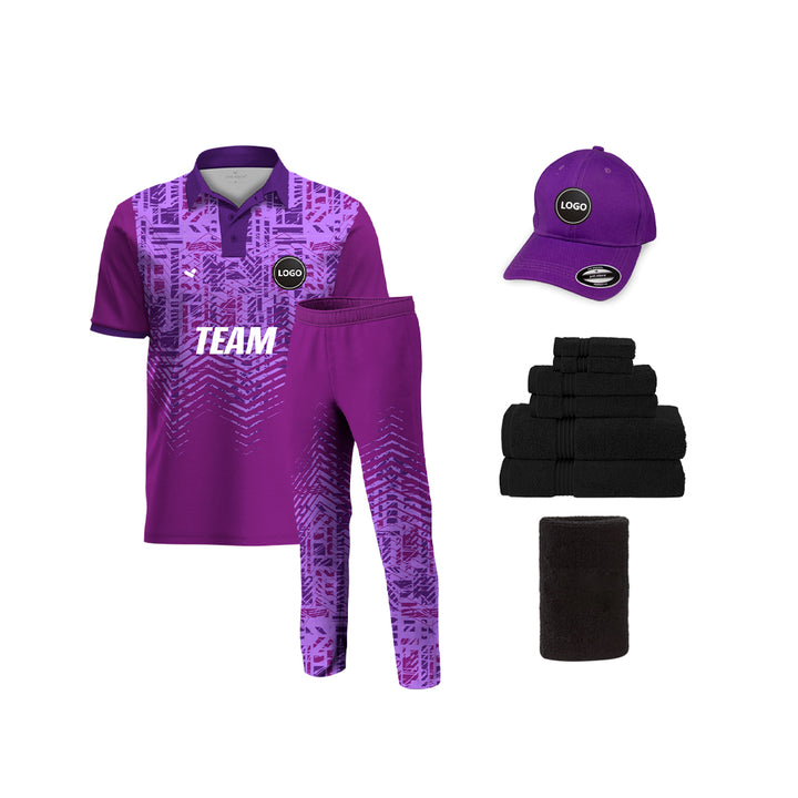 Cricket team Uniform - Full Sublimation Printed, MOQ - 11 Sets - Just Adore