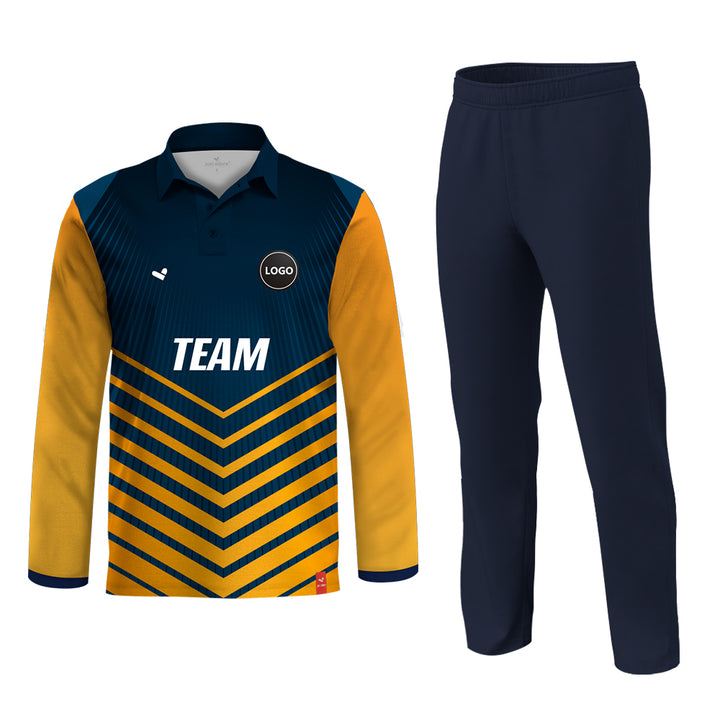 Wholesale Cricket Team Uniform Jersey and Plain Pant set - MOQ 11 Sets - Just Adore