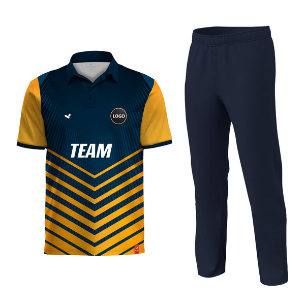 Wholesale Cricket Team Uniform Jersey and Plain Pant set - MOQ 11 Sets - Just Adore