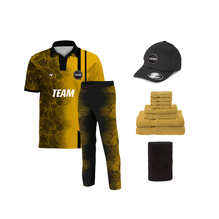 Full Printed Cricket Team Uniform kits, MOQ - 11 Sets - Just Adore