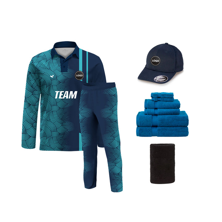 Full Printed Cricket Team Uniform kits, MOQ - 11 Sets - Just Adore