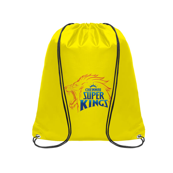 Chennai Super Kings (CSK) String Bag - Just Adore