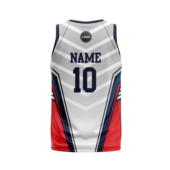 Digital Printed Basketball Team Uniform Jersey, MOQ 6 Pcs - Just Adore