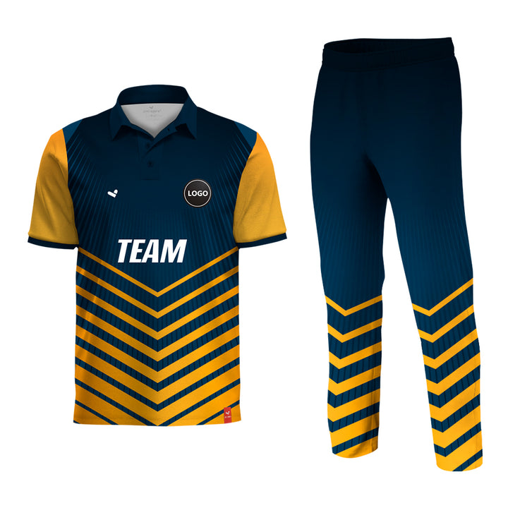 Custom Cricket team Uniform - Full Sublimation Printed, MOQ - 11 Sets - Just Adore