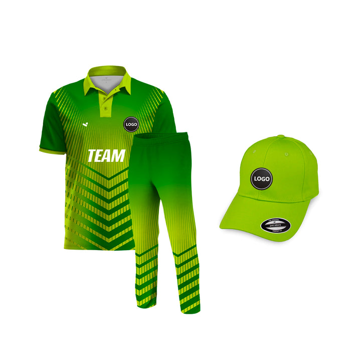 Custom Cricket team Uniform - Full Sublimation Printed, MOQ - 11 Sets - Just Adore