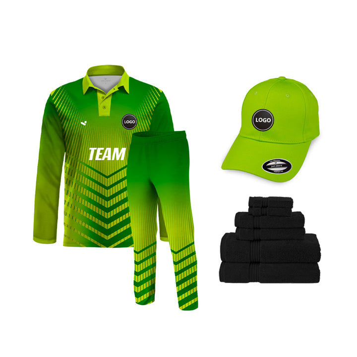 Custom Cricket team Uniform - Full Sublimation Printed, MOQ - 11 Sets - Just Adore